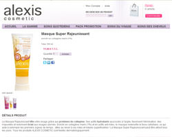 Une fiche produit de Alexis Cosmetic