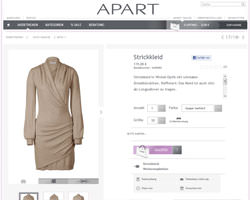 Une fiche produit de Apart Fashion