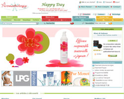Page d'accueil de Aromathologie