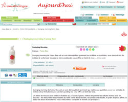 Une fiche produit de Aromathologie