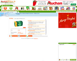 Une fiche produit de Auchan Direct