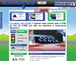 Réduction Automodeal Page d'accueil de Automodeal