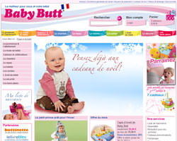 Page d'accueil de Baby Butt