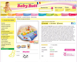 Une fiche produit de Baby Butt