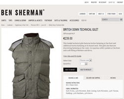 Une fiche produit de Ben Sherman