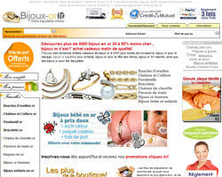 Page d'accueil de Bijoux-Or