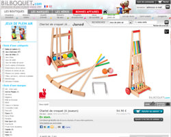 Une fiche produit de Bilboquet