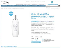 Une fiche produit de Biotherm