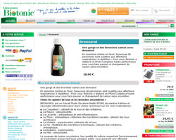 Une fiche produit de Biotonic