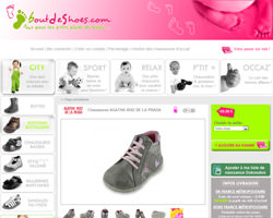 Une fiche produit de Bout de Shoes
