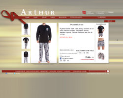 Une fiche produit de Boutique Arthur