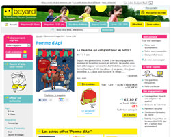 Une fiche produit de Boutique bayard