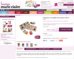 Une fiche produit de Boutique Marie-Claire