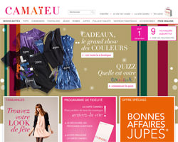 Page d'accueil de Cama�eu