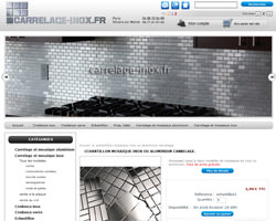 Une fiche produit de Carrelage-Inox