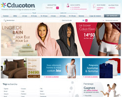 Page d'accueil de Cducoton