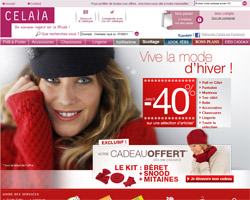 Page d'accueil de Celaia