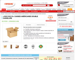 Une fiche produit de Cenpac