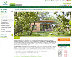 Une fiche produit de Center Parcs