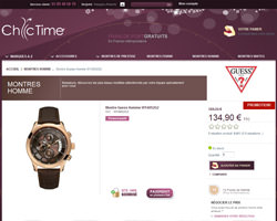 Une fiche produit de Chic Time