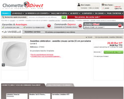 Une fiche produit de Chomette Direct