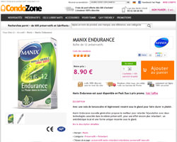 Une fiche produit de CondoZone