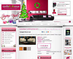 Une fiche produit de Confort Avenue