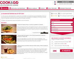 Une fiche produit de Cook and Go