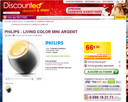 Une fiche produit de Discounteo