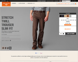 Une fiche produit de Dockers