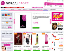 Page d'accueil de Dorcel Store Page d'accueil de Dorcel Store