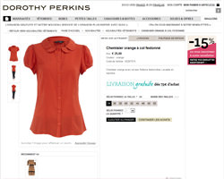 Une fiche produit de Dorothy Perkins