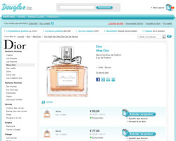 Une fiche produit de Douglas