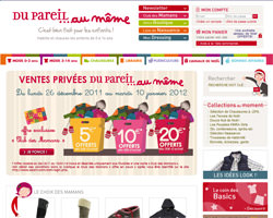 Page d'accueil de Du Pareil au M�me - DPAM