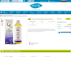 Une fiche produit de Eona