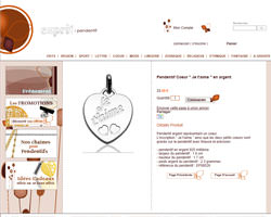 Une fiche produit de Esprit Pendentif