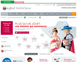 Page d'accueil de Eveil et Jeux