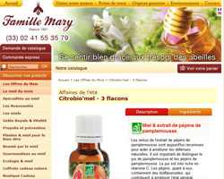 Une fiche produit de Famille Mary