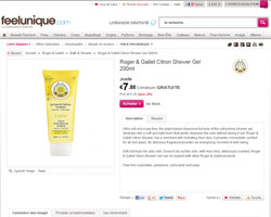 Une fiche produit de Feelunique