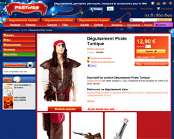 Une fiche produit de Festiveo