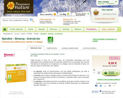 Une fiche produit de Fleurance Nature