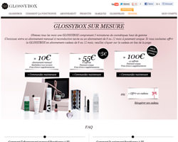 Une fiche produit de Glossybox