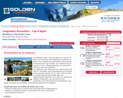 Une fiche produit de Golden Voyages