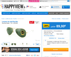 Une fiche produit de Happyview