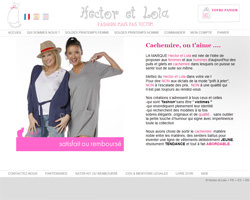 Page d'accueil de Hector & Lola