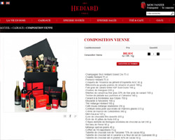 Une fiche produit de Hediard