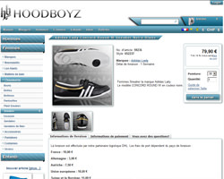 Une fiche produit de Hoodboyz