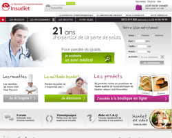 Page d'accueil de Insudiet