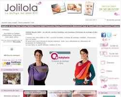 Page d'accueil de Jolilola