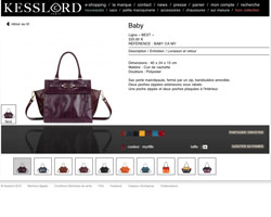 Une fiche produit de Kesslord